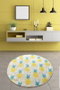 Mijölnir Ananas Djt Cap Alfombrilla de Baño Multicolor 100 cm